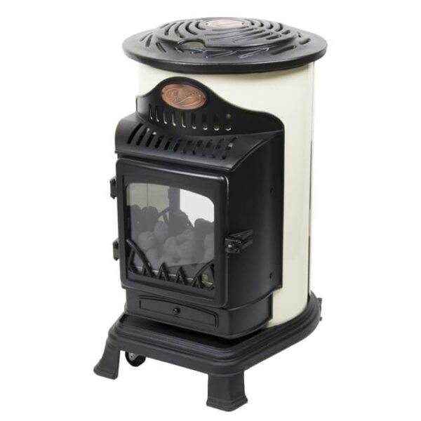 Cream Provence portable gas heater